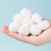 Forevertime Aseptic cotton 50-Pack Pure Balls Non-Sterile, Absorbent, for First Aid, Cleaning, Makeup Removal, and Daily Wound Care