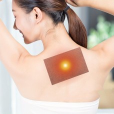 Eastime Medical plasters 50pcs Ginger Heat Pads - Natural Self-Heating, No Electricity Needed, Winter Warmth for Shoulders, Neck, Waist & Belly