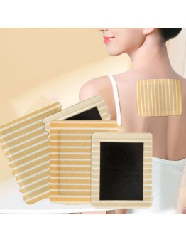 Smile moon Analgesic balm 50pcs Chinese Herbal Patch, Black Patch for Back, Knee, Neck, Shoulder, Muscle and Joints, Suitable for Sedentary, Active, Men And Women