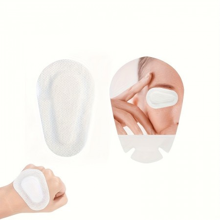 Wondermoon Eye patches for medical purposes 10pcs Disposable  Individually Packaged with Breathable Material, Anti-Peeping Amblyopia Eye Mask, Eye Deviation Correction, Single Eye Full Coverage Eye