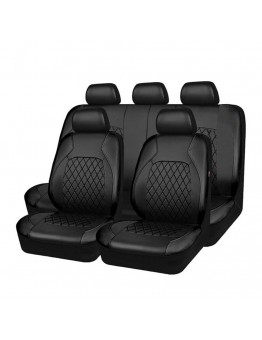 Oktiger Fitted automotive seat covers Car Seat Cover PU Leather Universal Seat Protector Full Set Automobile 