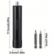 Cityeagle Electric screwdrivers Compact & Portable Electric Screwdriver Set with USB Rechargeable Battery - Quick Tighten & Loosen, Includes Accessories for Various Environments, Durable Material