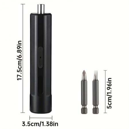Cityeagle Electric screwdrivers Compact & Portable Electric Screwdriver Set with USB Rechargeable Battery - Quick Tighten & Loosen, Includes Accessories for Various Environments, Durable Material
