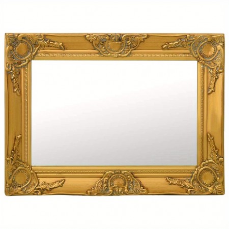 Nicespce Mirror frames Wall Mirror - Ornate Framed Antique- Style Decorative Dressing Room Mirror with Gold Accents for Luxurious Home