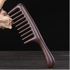 SMILECAT Combs Wide-Tooth Sandalwood Comb for All Hair Types - Anti-Static