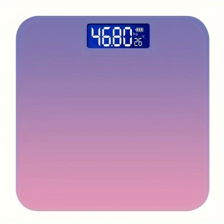 Ideatiger Scales High-Precision Digital Bathroom Scale with Temperature Display