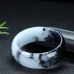 ITATA Bracelets  Jade Bangle for Women - Elegant Wide Band Floral Floating