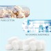 Forevertime Aseptic cotton 50-Pack Pure Balls Non-Sterile, Absorbent, for First Aid, Cleaning, Makeup Removal, and Daily Wound Care
