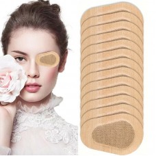 Miraclenjoy Eye patches for medical purposes Gentle & Hypoallergenic Adult Eye Mask Pads - Latex-Free, Fragrance-Free, Skin Tone Single Eye Patches for Soothing & Protection - Suitable for All Skin Types 10pcs