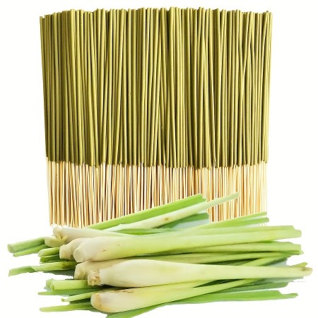 Wondermoon Mosquito repellent incense 50pc retro handmade bamboo stick incense, citronella incense, plant aromatherapy, used in home rooms to eliminate odor and mosquitoes outdoors