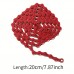 GIANT PANDA Bicycle chains tainless Steel Fixed Gear Bicycle Chain, 96 Links, Single Speed, Red - Ideal for Road, Track