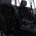 Supermonster Fitted automotive seat covers  Luxury Black Diamond Car Seat Covers Set - Premium Fit, Durable Polyester, Easy Care