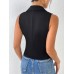 Smilesky Vest elegant women's sleeveless vest-collar fashion items