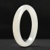 Onlyqueen Bracelets Elegant Natural White Jade Bracelet - Perfect for Daily Wear