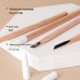 Skydaisy Natural Makeup Look, Eyebrow Pencil, Waterproof And Sweatproof Long 4pcs