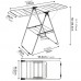 Blackzebra Drying racks for laundry Foldable Stainless Steel Space-Saving Clothes Drying Rack