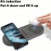 Smart diary Wireless chargers Dual Wireless Charger 2 In 1 Fast Wireless