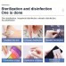 Magicqueen Disposable sanitizing wipes 50-Pack 75% Alcohol Wipes, Hypoallergenic, Quick-Dry Sanitizing Disposable Wet Wipes for Kitchen, Party, Travel, Outdoor, Hand Cleaning, Mobile Phone Disinfection