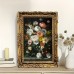 Todayspace Picture Frames Vintage Embossed Resin Photo Frame - Love Theme, Rectangular Wall-Mountable Decor for Home & Bedroom