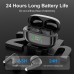 Playmoon Headphones 5.3 Wireless Earbuds Stereo Sport Headset with LED Display