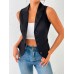Smilesky Vest elegant women's sleeveless vest-collar fashion items
