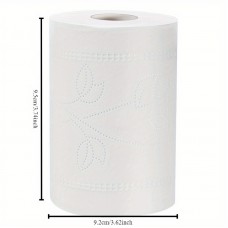 USEA Toilet tissue 10pcs Premium Wood Pulp Toilet Paper Rolls, Soft & Strong, Lint-Free