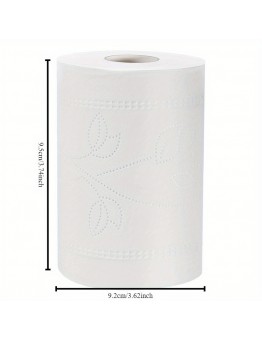 USEA Toilet tissue 10pcs Premium Wood Pulp Toilet Paper Rolls, Soft & Strong, Lint-Free
