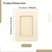 Zonelucky Picture Frames 20-Pack Unfinished Wooden Picture Frames 5x7 - Horizontal Tabletop Display