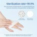 Magicqueen Disposable sanitizing wipes 50-Pack 75% Alcohol Wipes, Hypoallergenic, Quick-Dry Sanitizing Disposable Wet Wipes for Kitchen, Party, Travel, Outdoor, Hand Cleaning, Mobile Phone Disinfection
