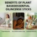 Shehelove Insect repellent incense citronella kill mosquitoes and insects The best rotating fragrance is suitable for family, kitchen and study-yoga, meditation and relaxation 55pcs