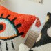 Dayme Cushions Shaggy Pillow, Fluffy Chic Cushion Family Must Back