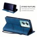 Aurorastar Covers for smartphones Phone Case for OPPO A79 5G Wallet Flip PU Leather Business Book Mobile