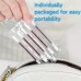 Timetrain Cotton sticks for medical purposes 50pcs Hypoallergenic Iodine Swabs for Wound Care & Disinfection - Individually Wrapped, Portable