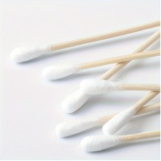 Hotmountain Cotton sticks for medical purposes Hynaut Hypoallergenic Cotton Swabs - Dual Tip Medical Disposable Swabs, 150 Count