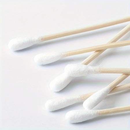 Hotmountain Cotton sticks for medical purposes Hynaut Hypoallergenic Cotton Swabs - Dual Tip Medical Disposable Swabs, 150 Count