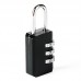Okwish Metal digital security password padlock travel backpack suitcase mini anti-theft padlock