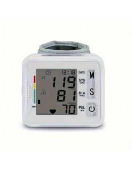 Superwhale Sphygmomanometers Compact Digital Wrist Blood Pressure Monitor Adjustable Wrist CuffAutomatic Memory Case For Home Use