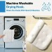 Firstcity Bath pillows Machine Washable Adjustable Bath Pillow with Supportive Neck and Back Cushion, Polyester, Drying Hook, Ideal for Bathtub, Personal Care, Bathroom Accessories