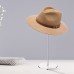 Queendiary Hat stands Acrylic Hat Stand Adjustable Clear Wig Hat Display Rack Height Table Hat Holder Pedestal Stand Round Barbell Base Hat Organizer Acrylic Risers Display Stands for Display Hats
