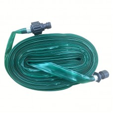 Topelephant Watering Hose 50ft Green Garden Hose Family Car Wash Garden Necessary