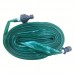 Topelephant Watering Hose 50ft Green Garden Hose Family Car Wash Garden Necessary