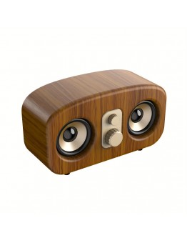 Oxwhale Wireless speakersWooden Grain Portable Wireless Speaker - Bluetooth Speaker