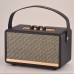 East whale Personal stereos Vintage Leatherette Portable Wireless Speaker, Stereo Dual Speakers