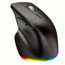 NORTH DEER Computer mouse Wireless Gaming Mouse with RGB Lighting - Rechargeable, Wireless Enabled