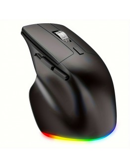 NORTH DEER Computer mouse Wireless Gaming Mouse with RGB Lighting - Rechargeable, Wireless Enabled
