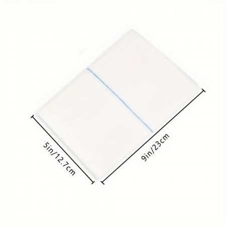 Futurelandy Aseptic cotton 10pcs 12.7cm x 22.86cm Premium Wound Care Abdominal Pads - High Absorbency, Disposable, Latex-Free, Trauma and First Aid Kit Essentials - Sterile, Breathable, and Gentle on Skin