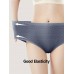 Forevertime Menstrual underwear 3pcs Women's Mid-high Waist Physiological Panties, Cases Of Holiday Leak-proof Breathable Triangle Panties