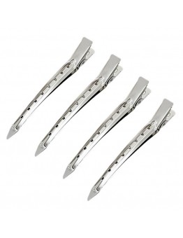 Lovemoon Hairdressing duckbill clip hand push corrugated clip zoning clip hair clip hair root fluffy clip positioning clip perm coloring hair a word clip 4pcs