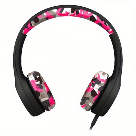 Aurorastar Headphones Connect Kids Wired Headphones Camo