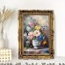 Todayspace Picture Frames Vintage Embossed Resin Photo Frame - Love Theme, Rectangular Wall-Mountable Decor for Home & Bedroom